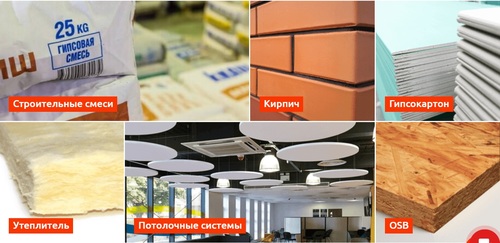 Гипсокартон и комплектующие, цена в Уфе от компании Постройся с Нами