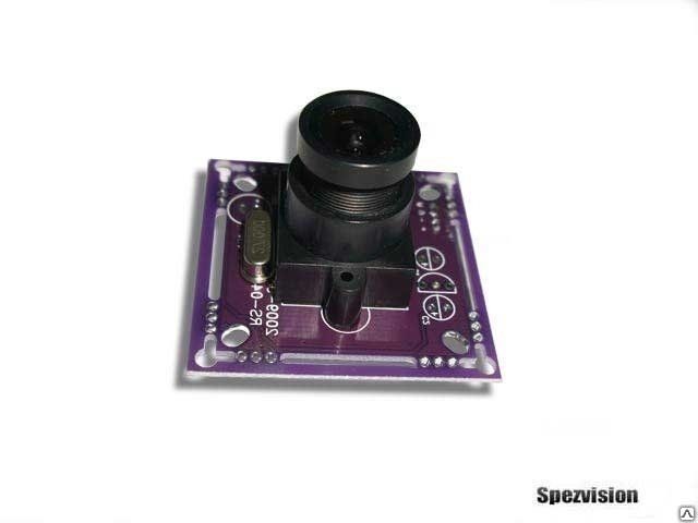 Видеокамера модульная цветн 1/4,(CMOS) 420 ТВЛ,0.01 lux C42 C D/N
