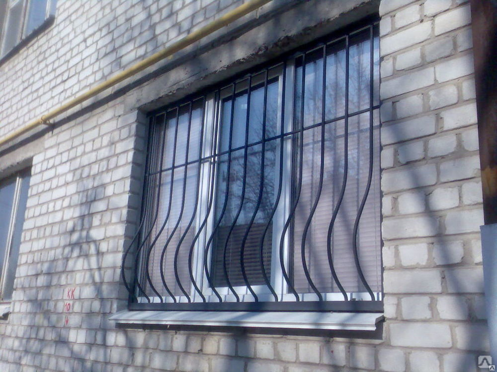Самые простые решетки на окна фото