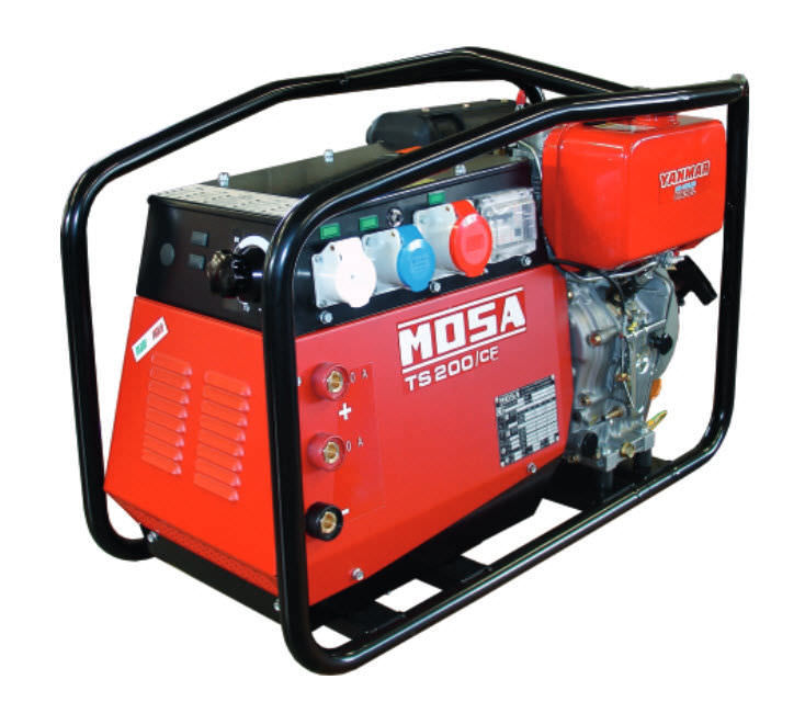 Агрегат сварочный, универсальный, дизельный - MOSA TS 200 DES/CF