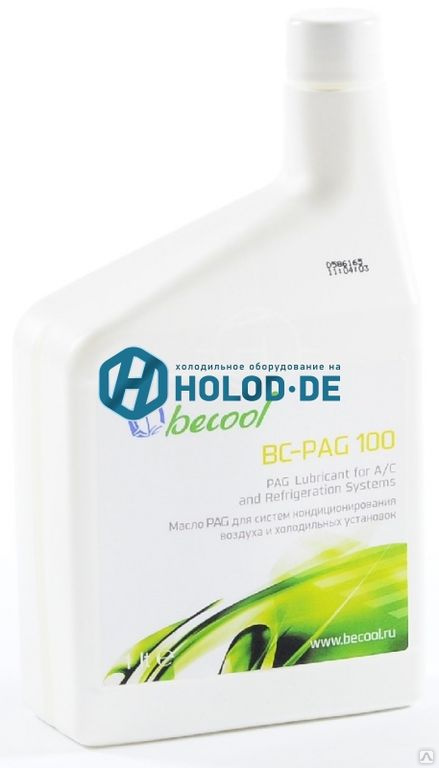 Масло синтетическое BC-PAG 100 (1 л) для автокондиционеров, цена в ...
