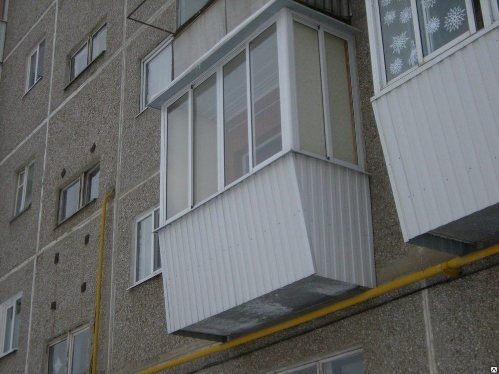 Остекление балконов алюминиевым профилем