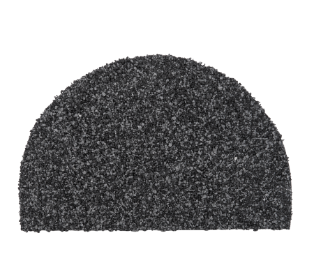 Заглушка конька полукруглого LUXARD Алланит, 95х148 мм, (радиус 74 мм) Техн