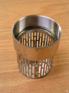 Фильтр материал – нержавеющая сталь D-54 мм для шнековых насосов 