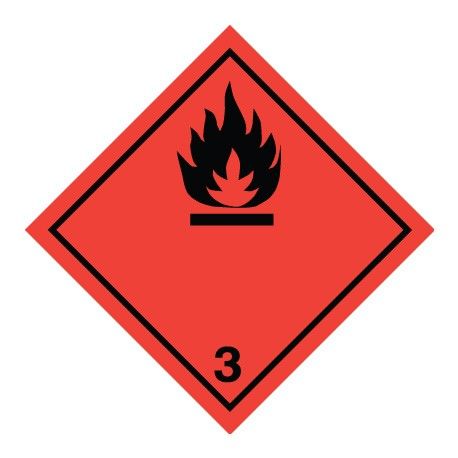 Знак "Опасный груз Нефть" 14304
