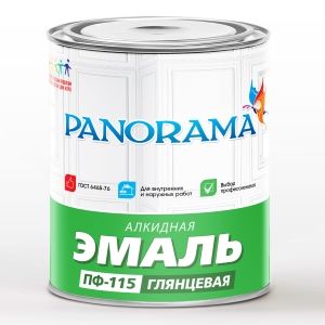 Эмаль ПФ-115 «Panorama», 0,9 кг, салатовый