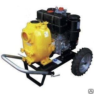 Мотопомпа J3-140 дизель для сильнозагряз воды VarisСo 20-90 м3/ч 21-3 м