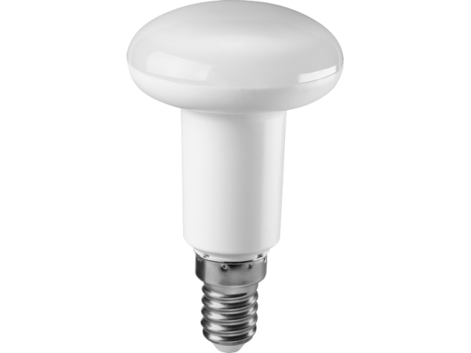 Лампа светодиодная LED 5вт Е14 R50 теплый 2700К ОНЛАЙТ