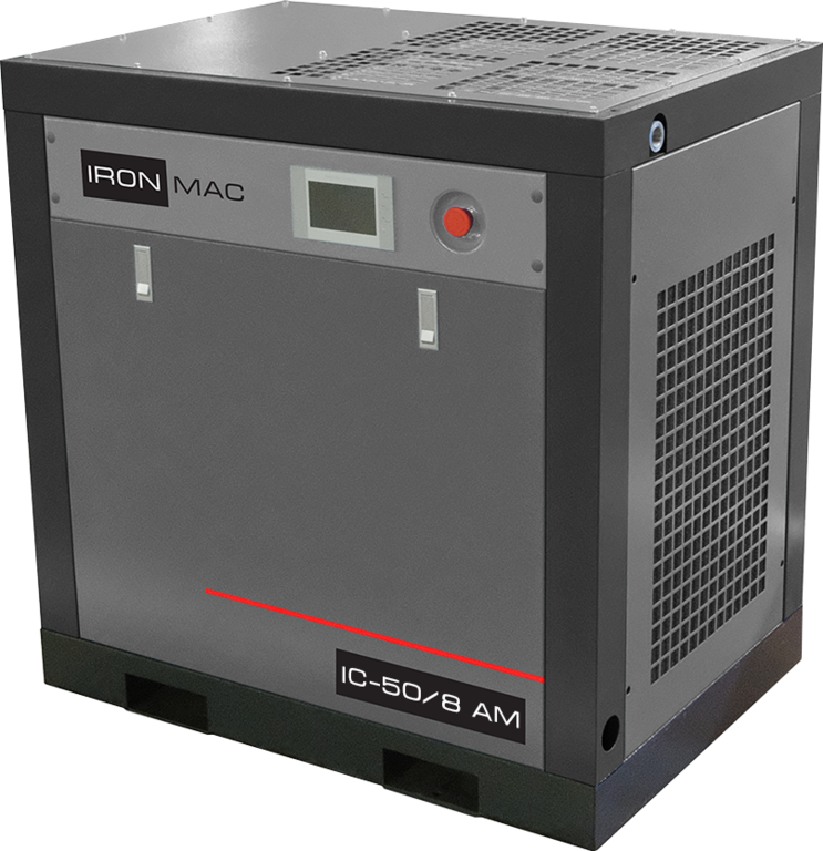 Винтовой компрессор IRONMAC IC 50/8 AM 6,18 м3/мин 8 бар 37 кВт