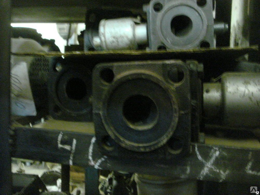 Клапан запорный с зл. магнитом чугунный фланцевый 15кч888р СВМ Ду25-65 ...