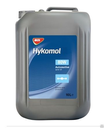Трансмиссионное минеральное масло MOL Hykomol 80W 10 л