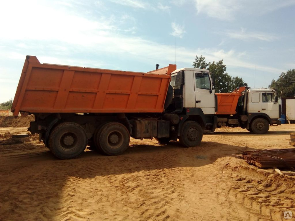 Аренда самосвала МАЗ с прицепом 36 т в Минске по договорной цене от ...