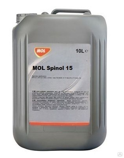 Масло шпиндельное минеральное MOL Spinol 15 10 л