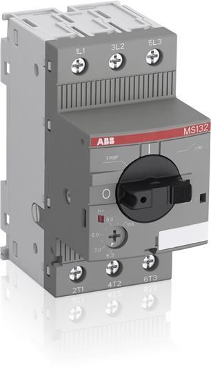 Выключатель автоматический для защиты электродвигателей 4-6.3А MS132 100кА ABB (1SAM350000R1009)