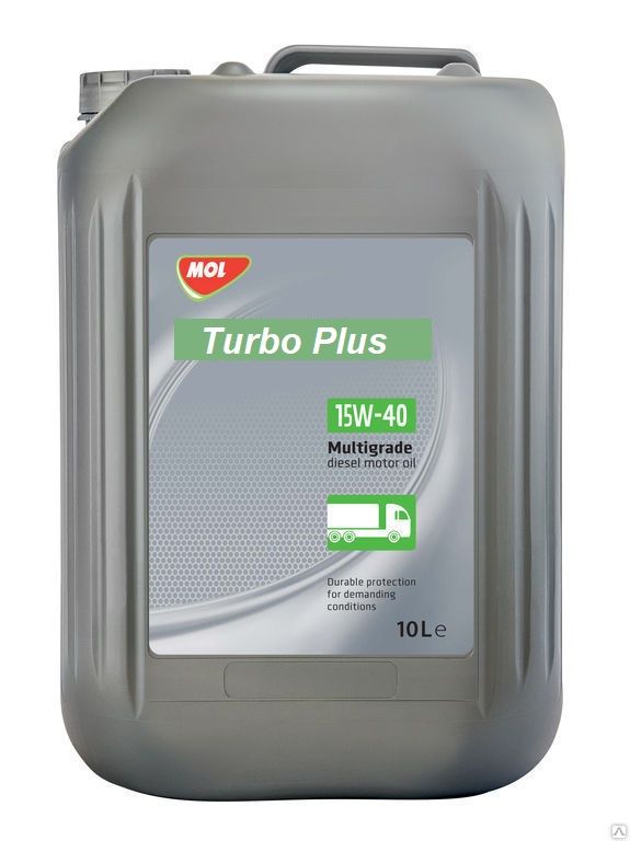 Дизельное моторное масло MOL Turbo Plus 15W-40 10 л