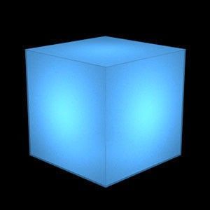 Демонстрационный куб светящийся из тонкого пластика MD-M RO C444 IN(синий)