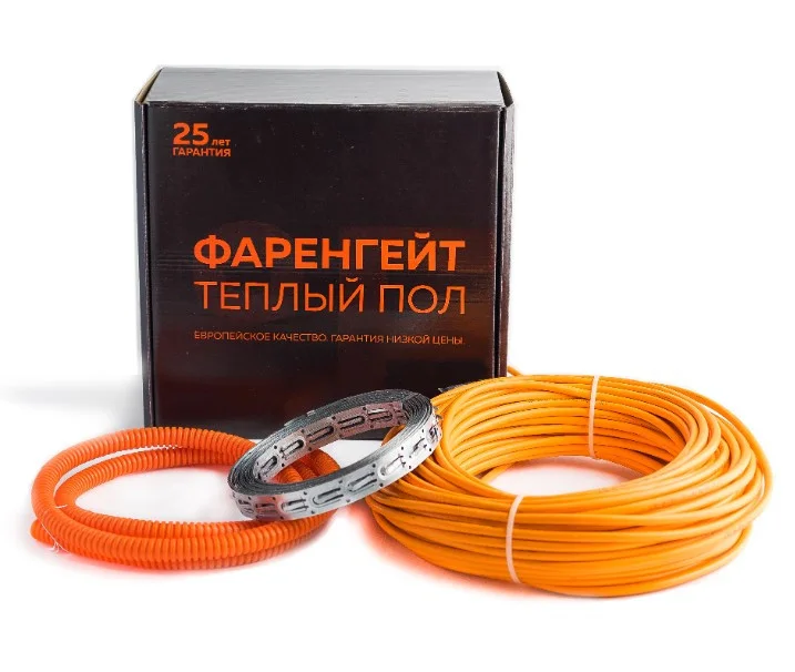 Нагревательный кабель Фаренгейт 100м - 2000Вт