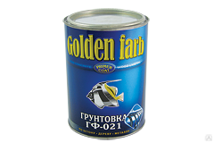 Грунт ГФ-021 красно-корич 6 кг Golden Farb 1/3 (шт) 