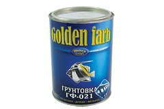 Грунт ГФ-021 красно-корич 6 кг Golden Farb 1/3 (шт)