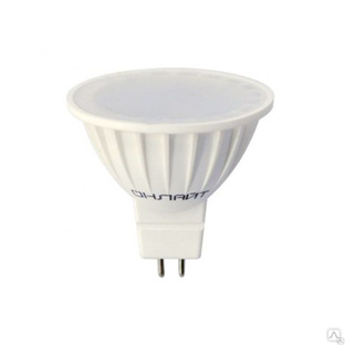 Лампа светодиодная LED 5вт 230в GU5.3 ОLL MR16 