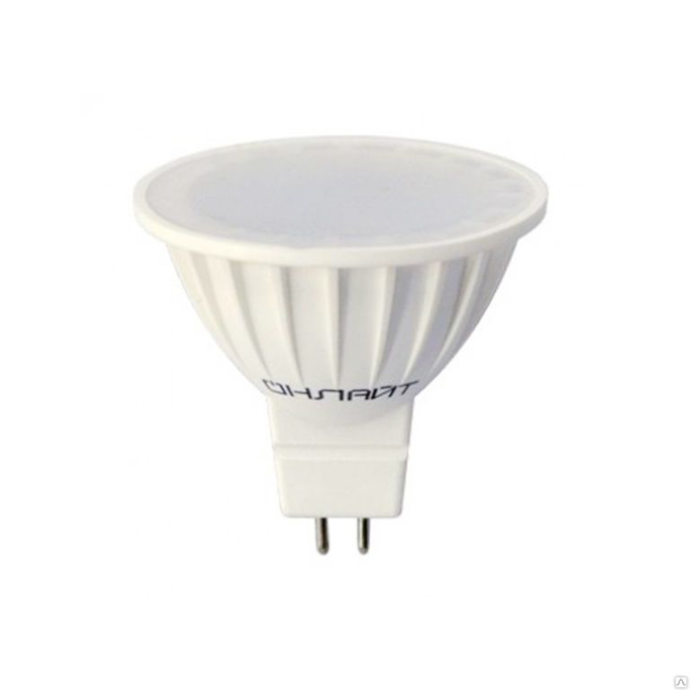 Лампа светодиодная LED 5вт 230в GU5.3 OLL MR16