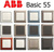 Розетки, выключатели, рамки, декор серии ABB Basic 55 Германия #1
