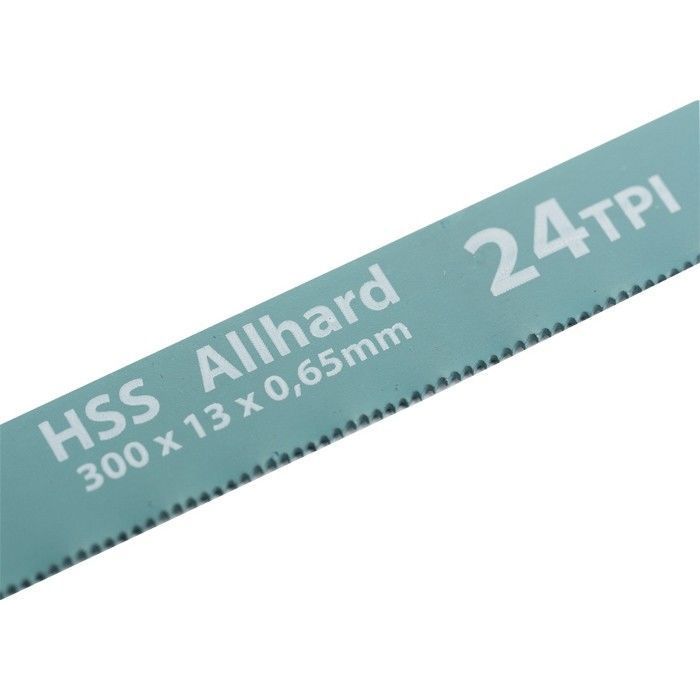 Полотна для ножовки по металлу, 300 мм, 24 TPI, HSS, 2 шт Gross GROSS