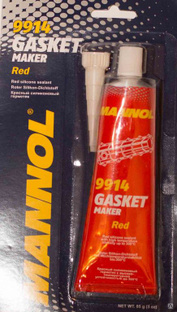 Герметик красный высокотемп. силик.Silicone-Gasket rot (80мл) 2409 MANNOL 
