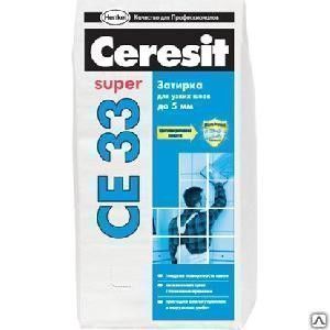 Затирка Ceresit CE 33 Comfort 01 - Белая 25 кг