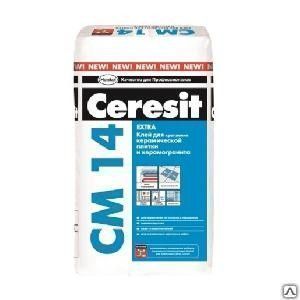 Клей для плитки Ceresit CM 14 Extra универсальный 25 кг