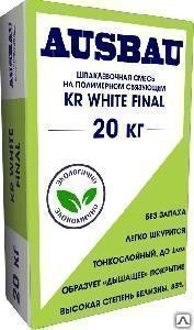 Шпатлевка Ausbau KR White Final 20 кг /56