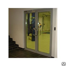 Дверь противопожарная стеклянная, EI60, 1000х2100 мм