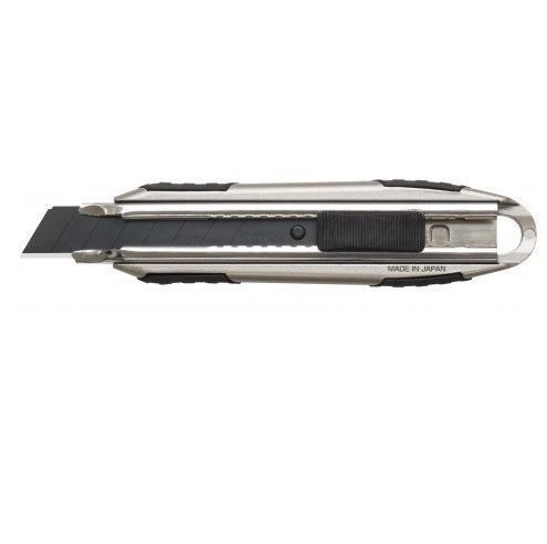 Нож 18мм цельная алюминиевая рукоятка, AUTOLOCK,, OLFA OL-MXP-AL