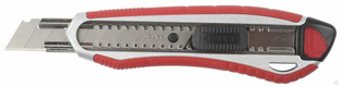 Нож 18мм с сегментированным лезвием металлический фиксатор, ЗУБР 09177_z01 