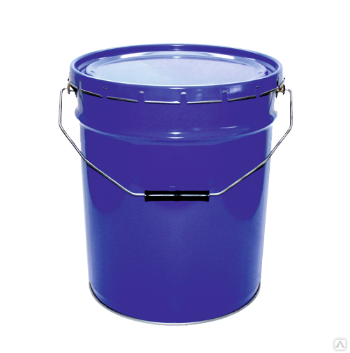 Plastic Pail - 5 Gallon, Blue