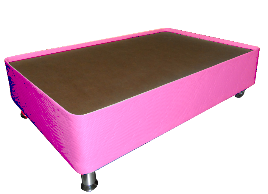 Кровать для гостиницы Бокс Спринг Box Spring Sommier розовая