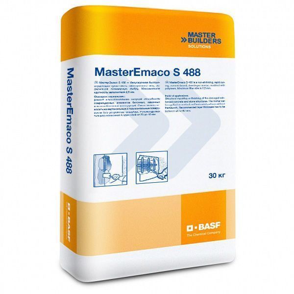 Смесь безусадочная быстротвердеющая MasterEmaco S 488