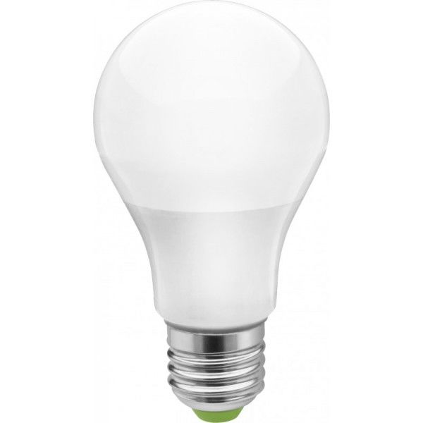 Лампа светодиодная LED Е14 7 Вт белая матовая шар (SBG4507) SAFFIT 55035