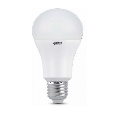 Лампа светодиодная LED Elementary A60 E27 15 Вт грушевидная 4100 К 1450 Лм GAUSS 23225