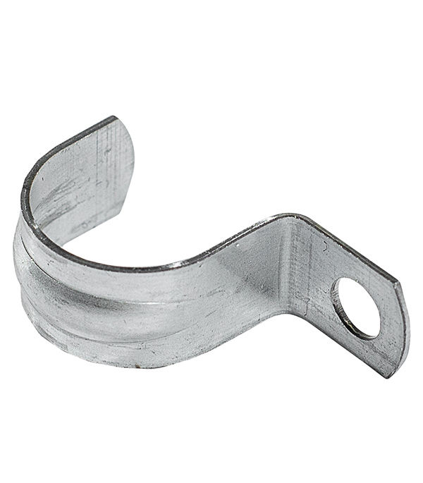 Металлическая клипса, оцинкованная сталь, диаметр 35 мм, 100 шт