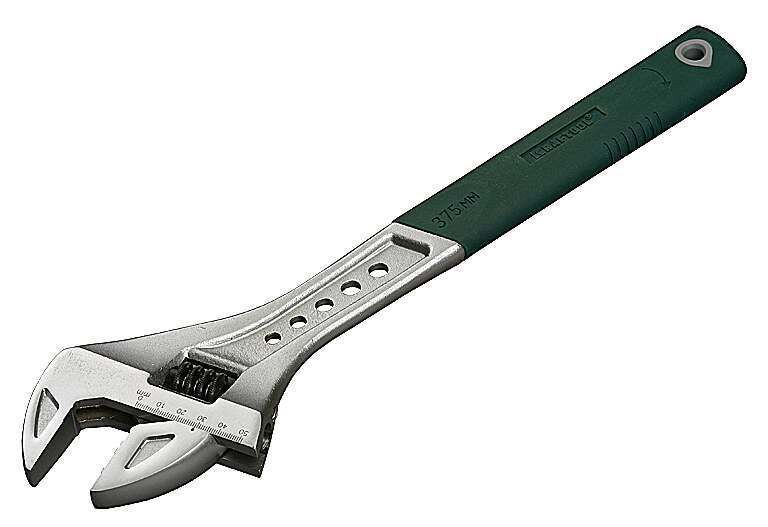 Ключ разводной 250/35мм, двухкомпонентая рукоятка, KRAFTOOL 27265-25