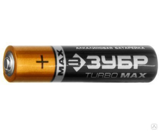 Батарейка тип AA 2шт 1,5В "TURBO MAX" алкалиновая, ЗУБР 59206-2C_z01 