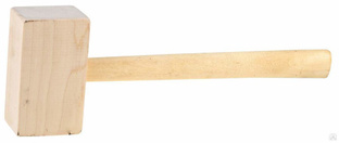Киянка деревянная прямоугольная, ЗУБР 2045-06 