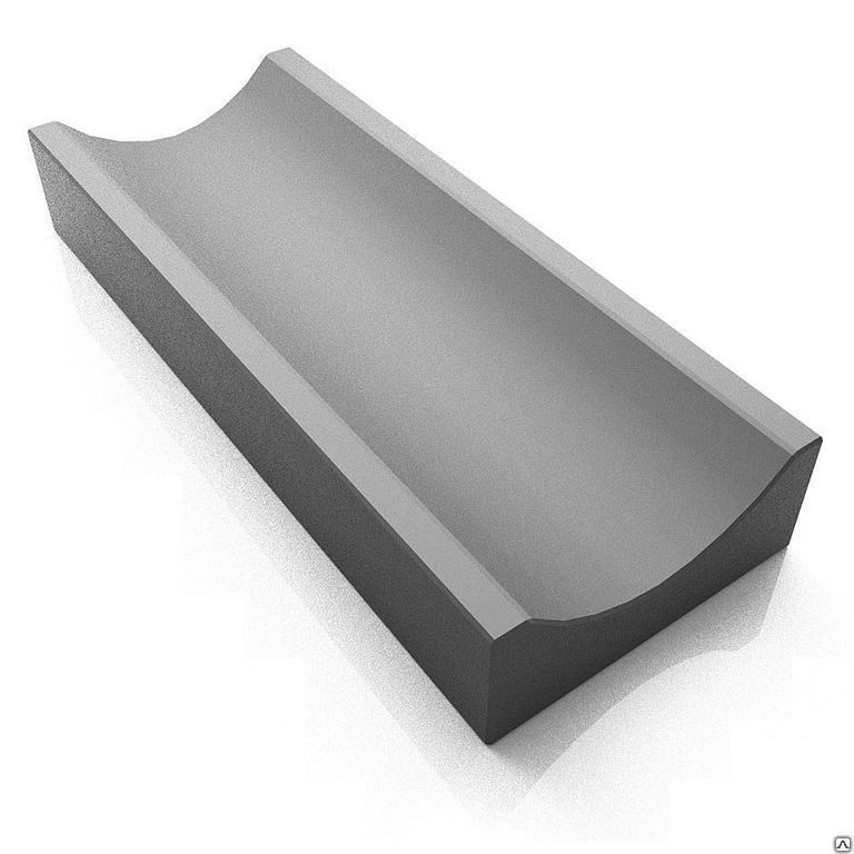 Водосток бетонный 500x160x50 , серый