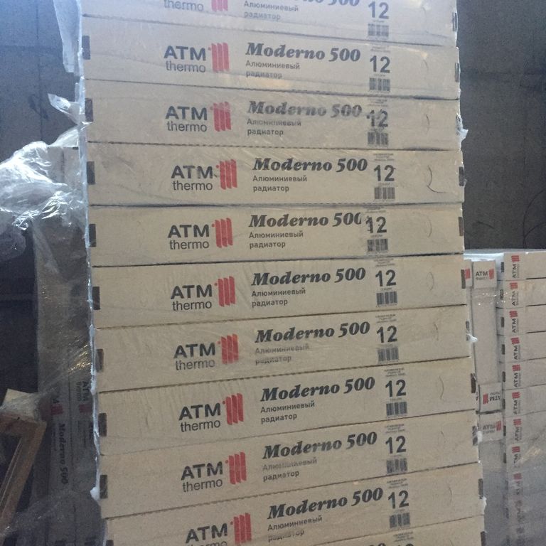 Алюминиевый радиатор отопления ATM Thermo Moderno+ 500 4