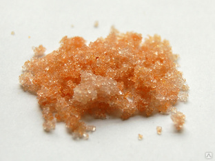 Железо (III) азотнокислое, 9-водное — кристаллогидрат, сыпучее вещество из прозрачных светло-фиолетовых кристаллов, водорастворимое, очень гигроскопичное.
Химическая формула Fe(NO3)3*9H2O
 ГОСТ 4111-74