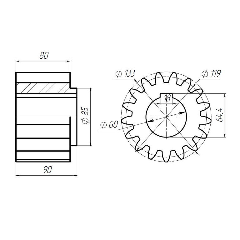 Размеры шестерни. Шестерня бетономешалки 12 зубьев чертеж. Шестерня 17 зубов МТЗ. Чертеж шестеренки редуктора 20 зубьев PG 00. Шестерня бетономешалки 14 зубьев 15 диаметр посадочного места.