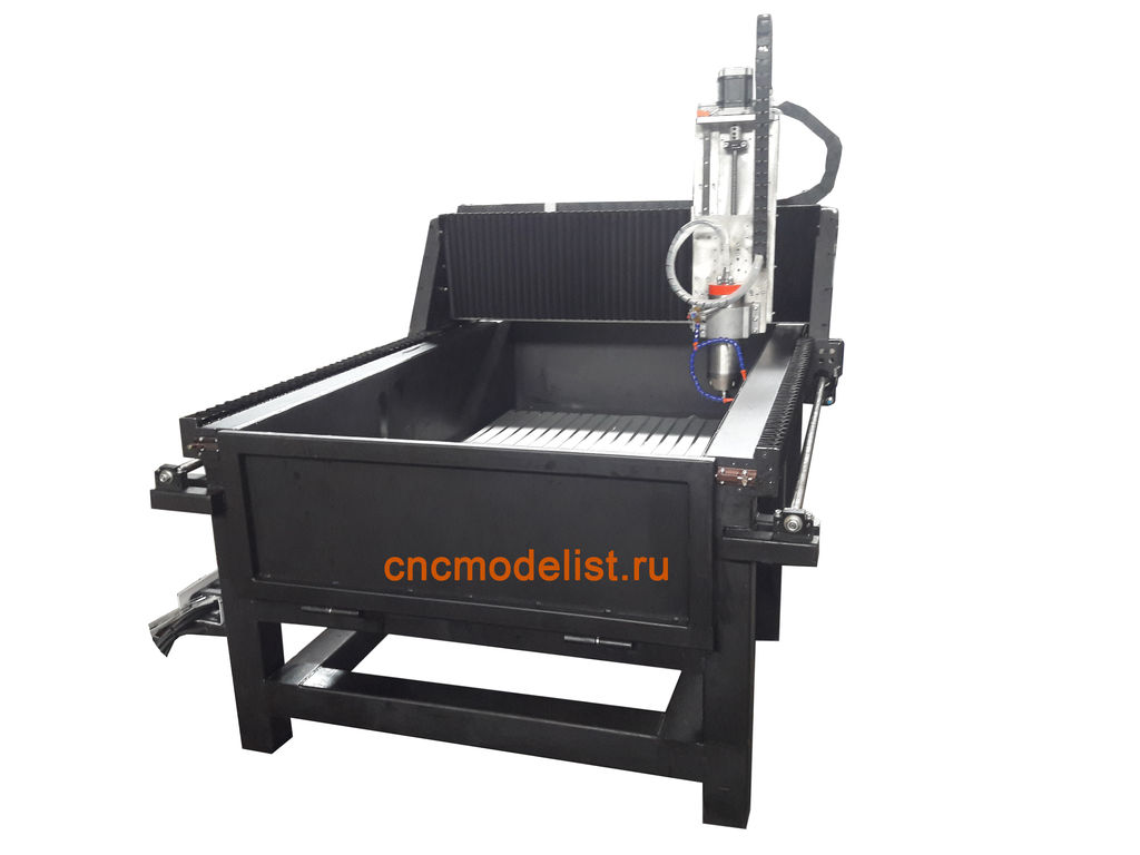 Станок фрезерный ЧПУ Моделист CNC-ST-V по камню и металлу, цена в Москве от  компании ЧПУ-Моделист