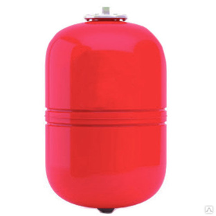 Гидроаккумулятор (расширительный бак) 24 вертикальный (красный) 