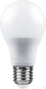 Лампа светодиодная LED Е27 15 Вт белая SBA6015 SAFFIT 55011 